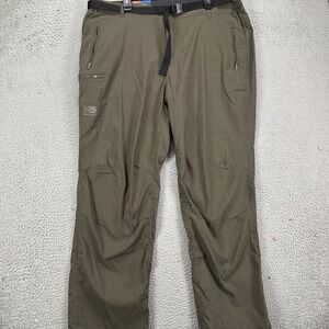 Karrimor Panther Trouser Nylon Blend Pants Hiking Men 3XL Olive Green Belted NEW